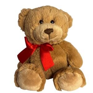 Ty Classic 2008 SNUGGS The Brown Teddy Bear 12" Soft Plush, EUC